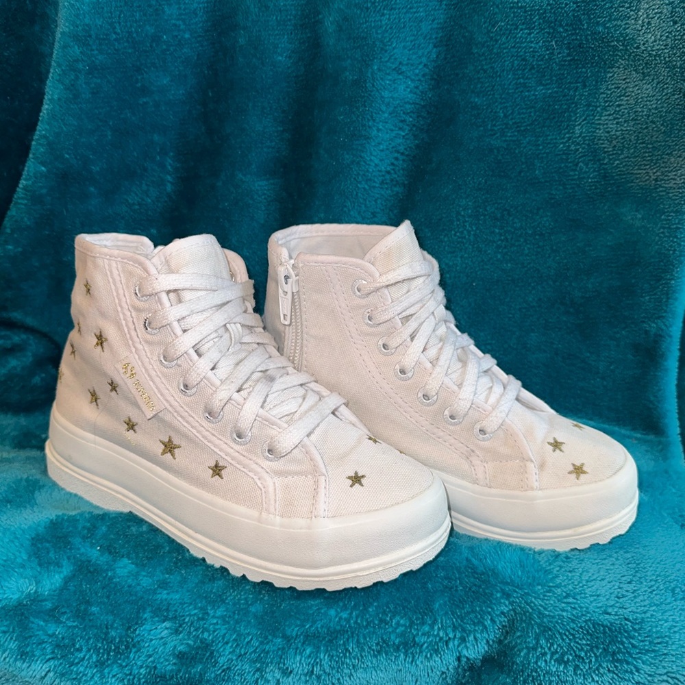 Kids Superga Boot Style Shoe